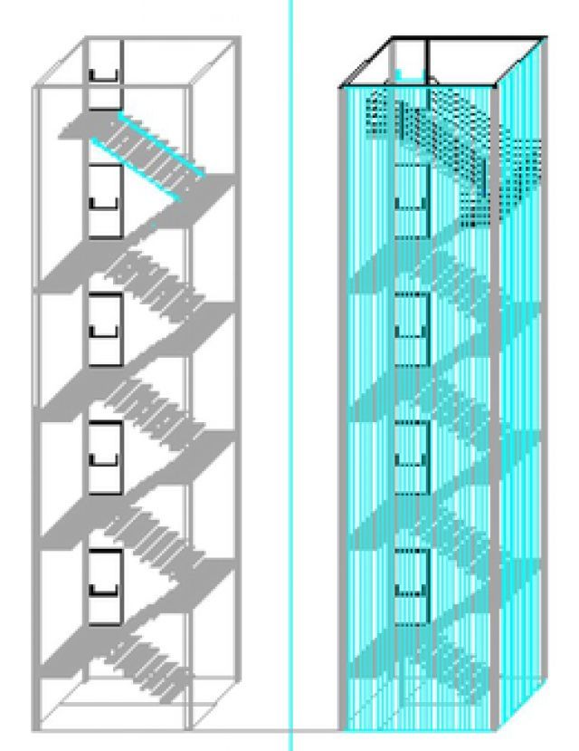 Bir yangın merdiveni hikayesi