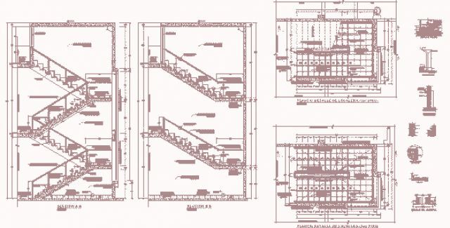 Dairesel Şekilli Yangın Merdivenleri