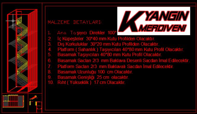 0216 6415084. Herkes Yangın Merdiveni Yapamaz